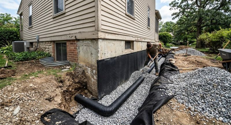 Exterior Drain Installation in Tuscaloosa, AL