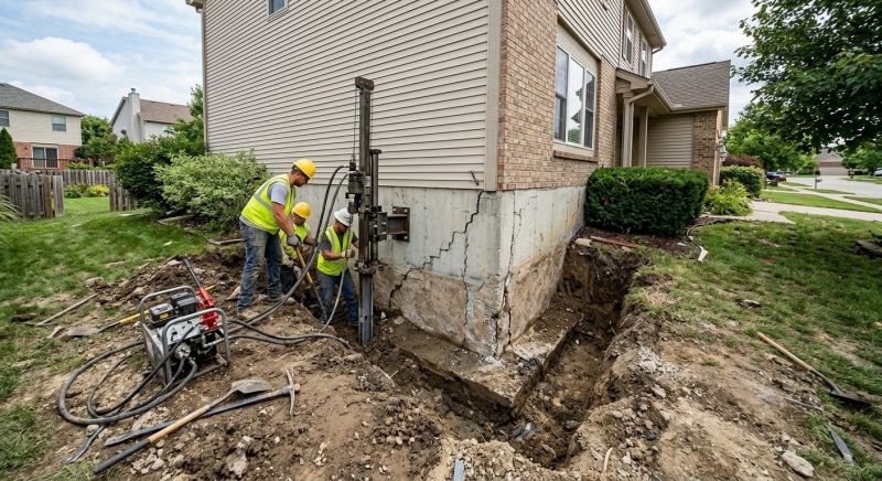 Basement Foundation Repair in Columbus, OH