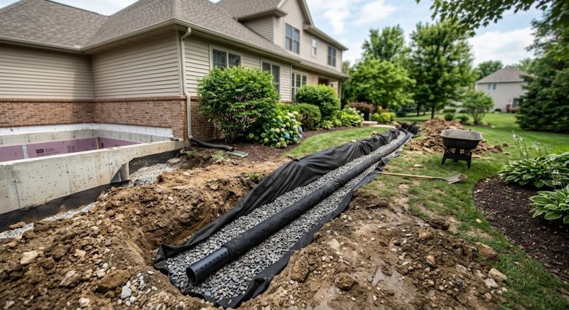 Drain Tile Installation in Birmingham, AL