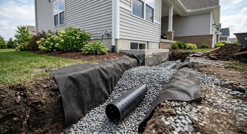 Driveway Drainage Installation in Birmingham, AL