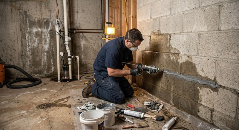 Wet Basement Repair in Sarasota, FL